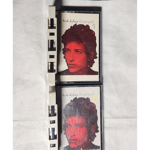 Bob Dylan Biography Cassette Set of 3 Tested (Columbia, 1973-1985) Pre-owned - Picture 6 of 7